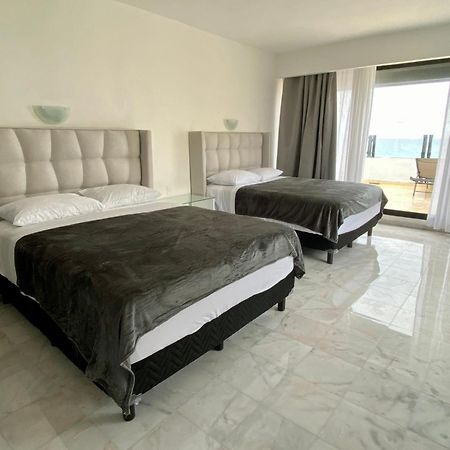 Condo In Ocean Front Resort Κανκούν Δωμάτιο φωτογραφία