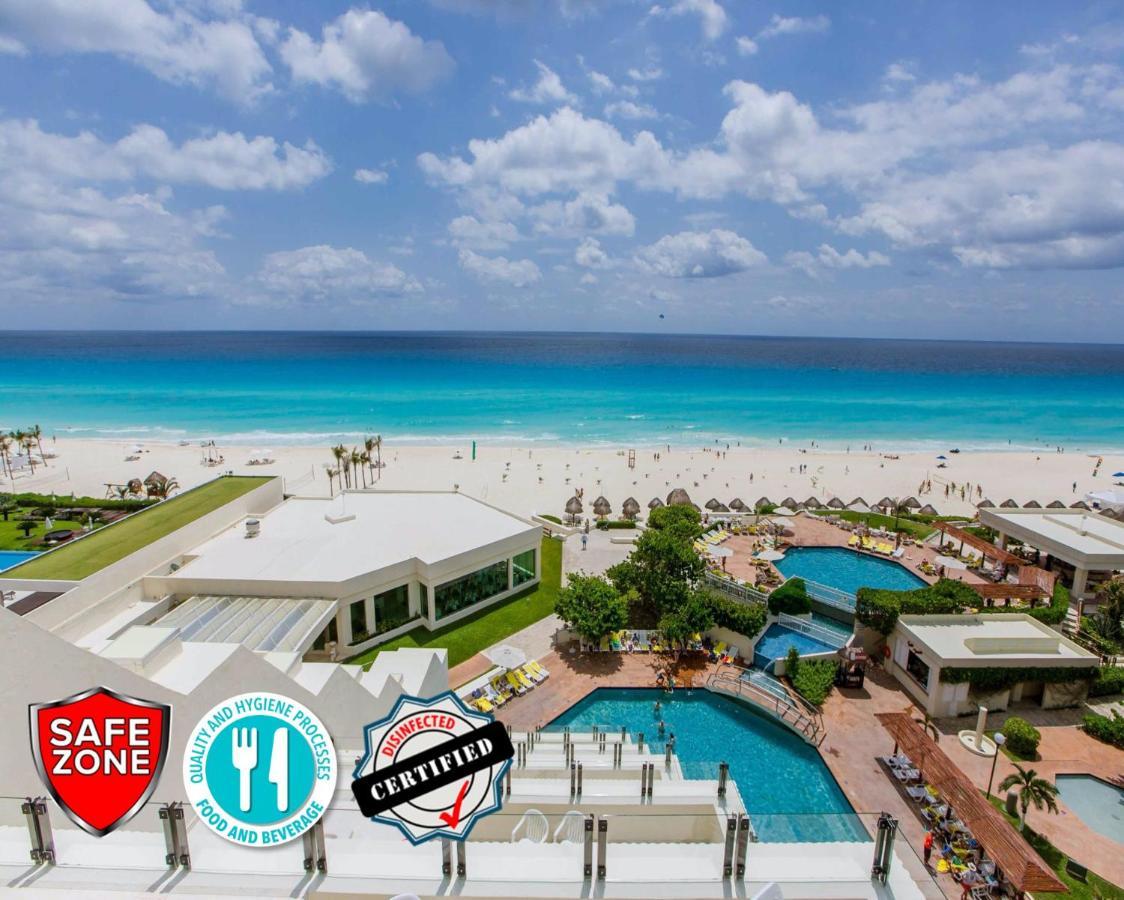 Condo In Ocean Front Resort Κανκούν Εξωτερικό φωτογραφία