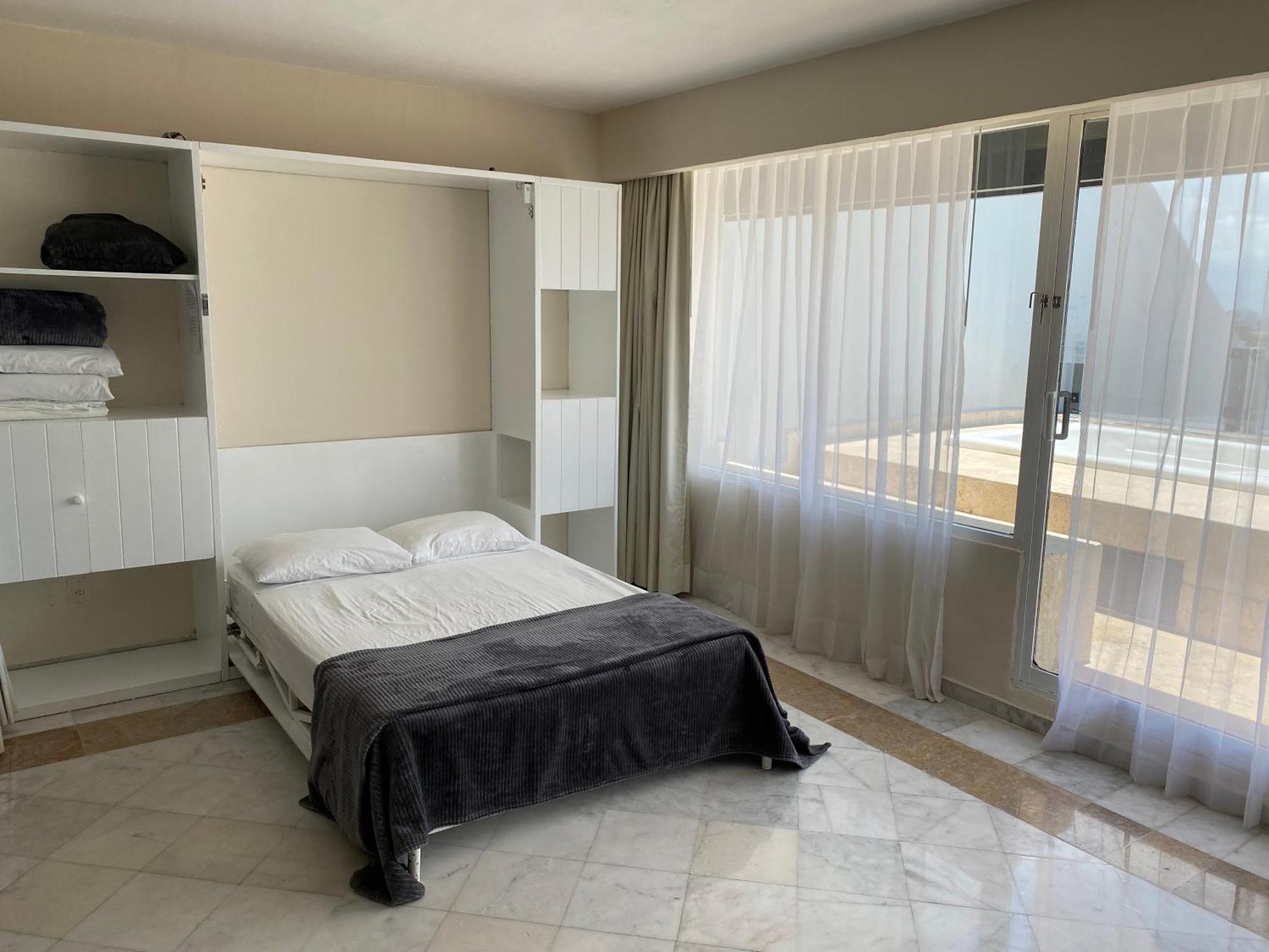 Condo In Ocean Front Resort Κανκούν Δωμάτιο φωτογραφία