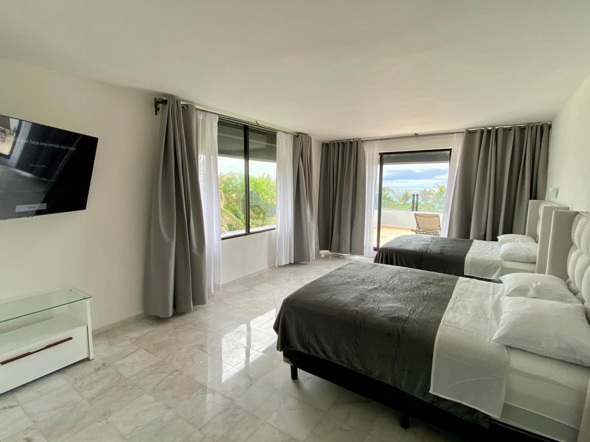 Condo In Ocean Front Resort Κανκούν Δωμάτιο φωτογραφία