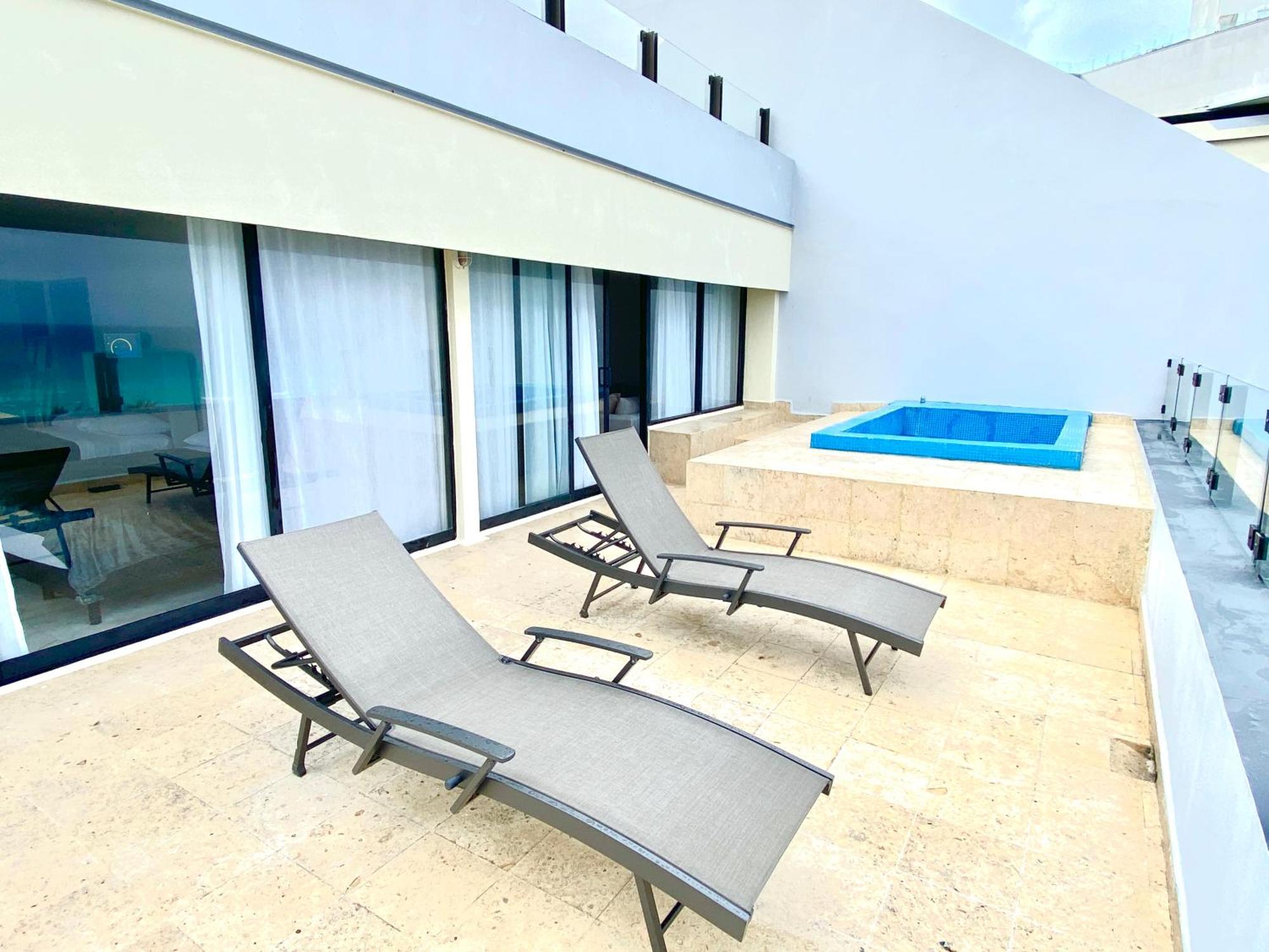 Condo In Ocean Front Resort Κανκούν Δωμάτιο φωτογραφία
