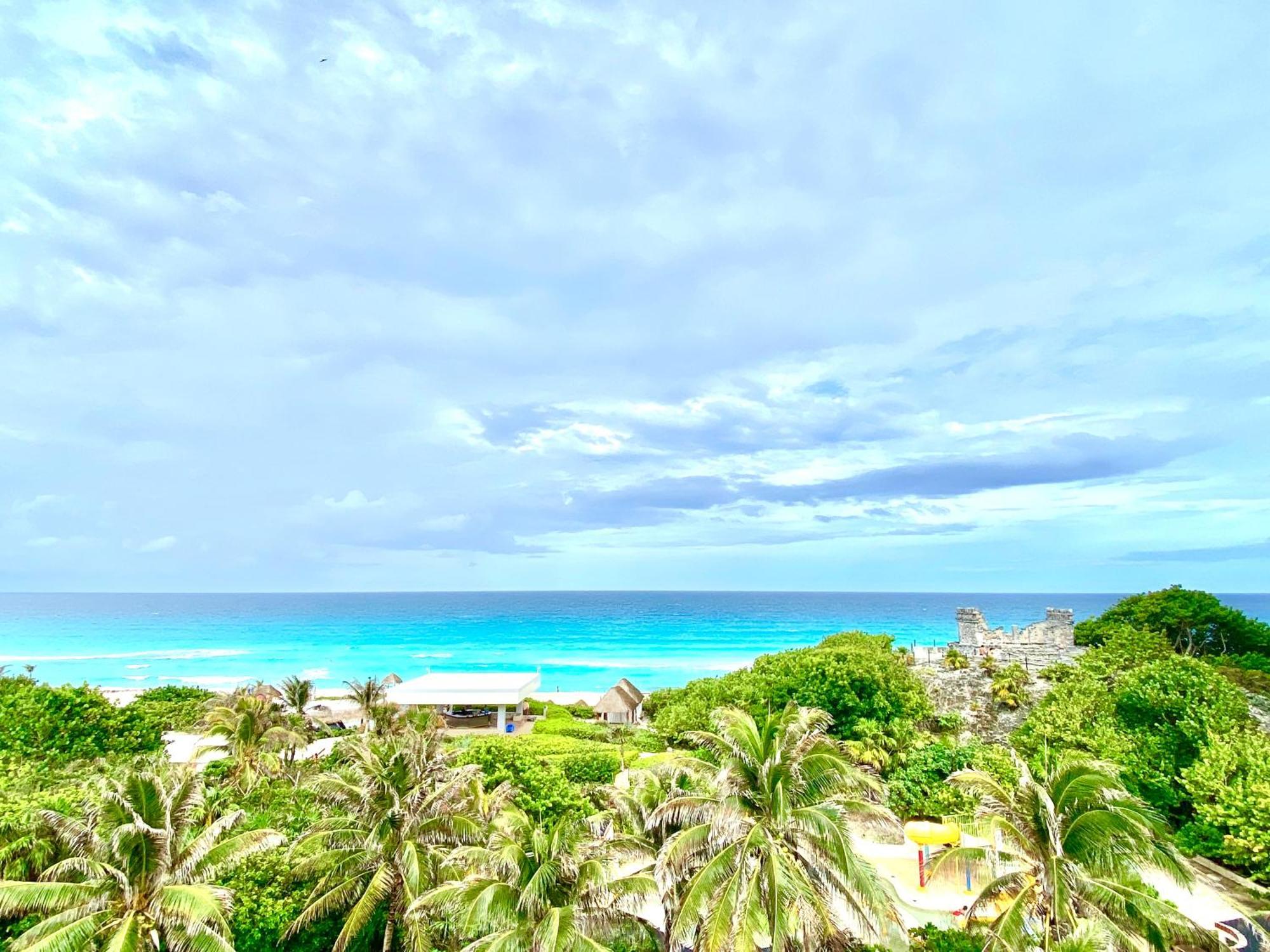 Condo In Ocean Front Resort Κανκούν Δωμάτιο φωτογραφία