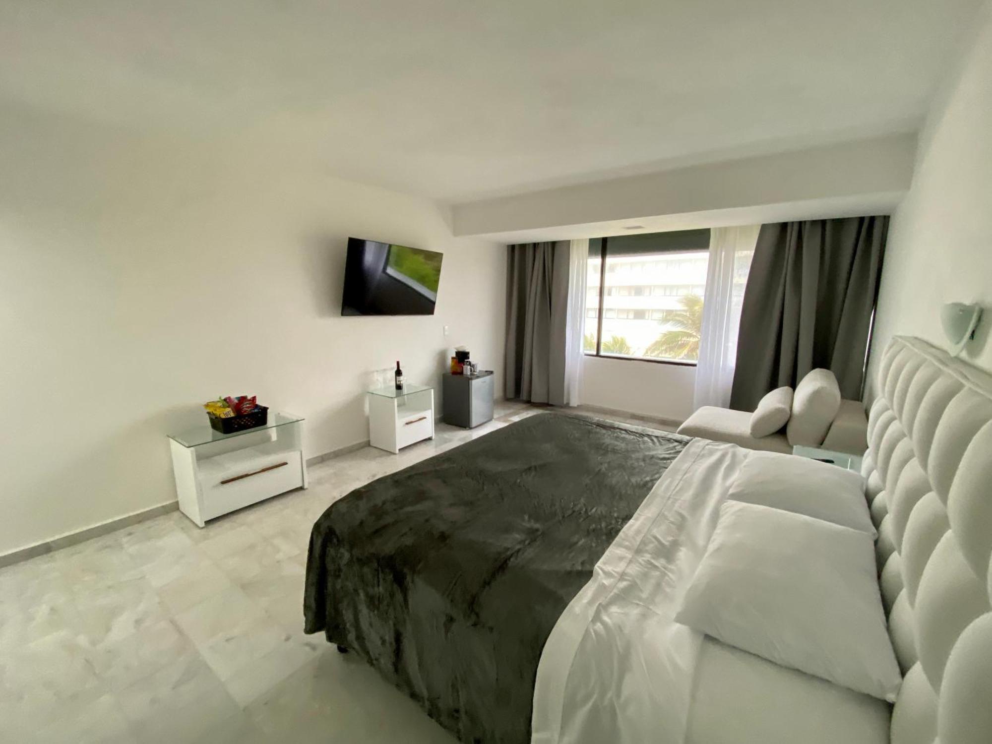 Condo In Ocean Front Resort Κανκούν Δωμάτιο φωτογραφία